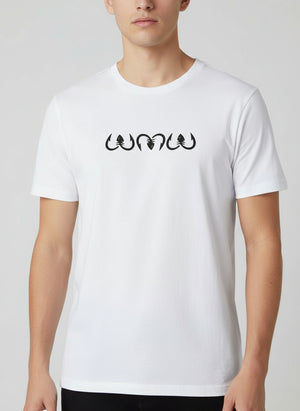FuknWicked Organic cotton Crew neck T-Shirt Triple W