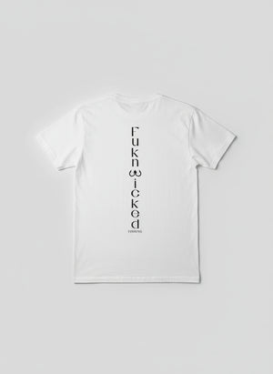 FuknWicked Organic cotton Crew neck T-Shirt Triple W